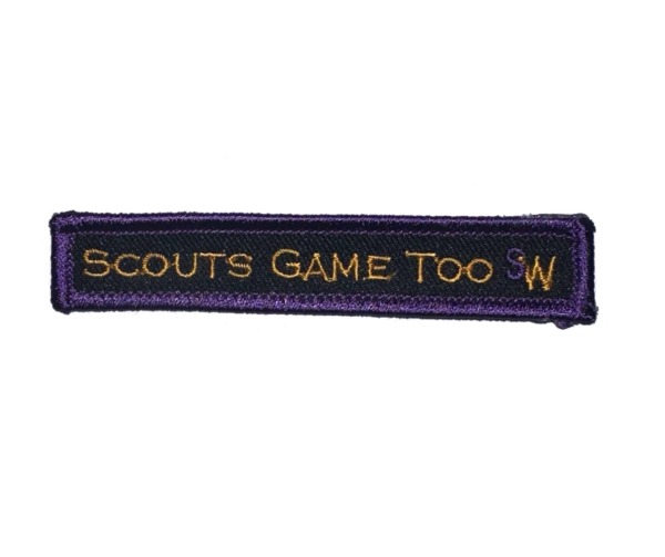 Scouts Game Too Badge